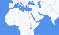 Flyreiser fra Seronera, Tanzania til Rhodes, Hellas