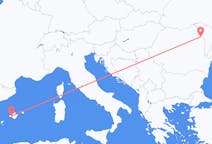 Flyreiser fra Iași, til Palma