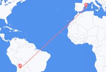Flyreiser fra Uyuni, til Palma