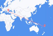 Flyreiser fra Suva, Fiji til Plovdiv, Bulgaria