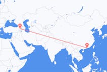Lennot Shenzhenistä, Kiina Iğdıriin, Turkki