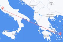 Lennot Mykonoksesta Roomaan