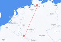 Flyrejser fra Saarbrücken til Hamborg