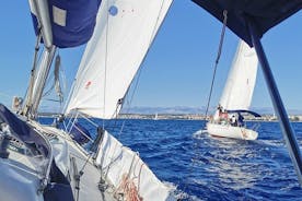 Tour privato in barca a vela di un'intera giornata alle isole Elafiti