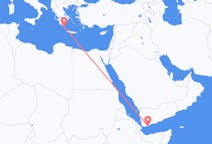 Flights from Aden to Kythera