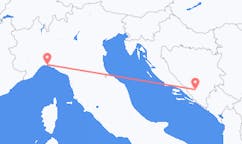 Flights from Genoa to Mostar
