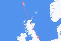 Flights from Kirmington to Sørvágur