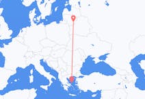 Flyreiser fra Vilnius, til Skiros