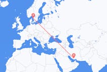 Flyrejser fra Lar, Iran til Göteborg, Sverige