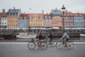 Photo of Roskilde square and Old Town Hall, Denmark.