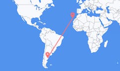Flyg från Puerto Madryn, Argentina till Santa Cruz de Tenerife, Spanien