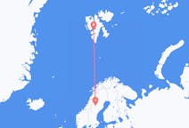 Flyreiser fra Vilhelmina, til Svalbard