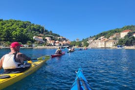 Elafiti Islands海上皮划艇：Lopud和Šipan的全日自行车和皮划艇之旅