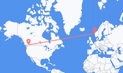 Flyrejser fra Penticton, Canada til Florø, Norge