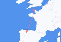 Flyrejser fra Leon, Spanien til Saint Helier, Jersey