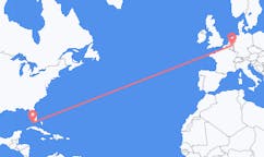 Flug frá Key West, Bandaríkjunum til Maastricht, Hollandi