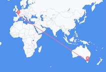Flyreiser fra City of Launceston, Australia til Limoges, Frankrike