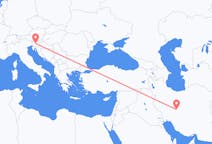 Flyrejser fra Isfahan til Ljubljana