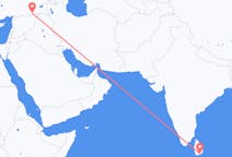 Flug frá Hambantota, Srí Lanka til Mardin, Tyrklandi