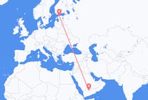 Flights from Sharurah to Tallinn
