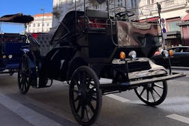 Wien: 60 min. Royal E-Carriage Sightseeing-tur med drinks