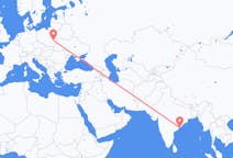 Flyrejser fra Visakhapatnam, Indien til Lublin, Polen