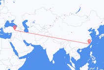 Flyrejser fra Fuzhou, Kina til Elazig, Tyrkiet