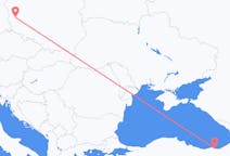 Flyreiser fra Trabzon, Tyrkia til Zielona Góra, Polen