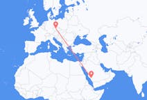 Flyrejser fra Al Bahah til Prag