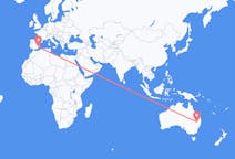 Flyreiser fra Moree, Australia til Murcia, Spania