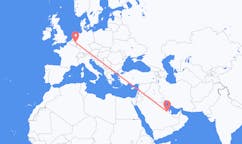 Flüge von Hofuf, Saudi-Arabien nach Maastricht, die Niederlande