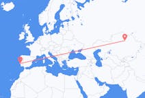 Flyreiser fra Nur-Sultan, til Lisboa