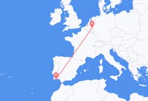 Flüge aus dem Distrikt Faro, Portugal nach Maastricht, die Niederlande