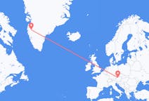 Lennot Linzistä, Itävalta Kangerlussuaqiin, Grönlanti