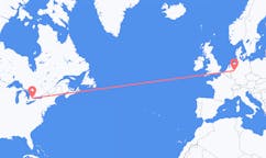 Flyg från Waterloo, Ontario, Kanada till Dortmund, Tyskland
