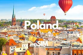 Warszawa Data eSIM 0,5 GB dagligen till 50 GB 30 dagar