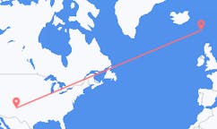 Flyreiser fra Santa Fe, USA til Sørvágur, Færøyene
