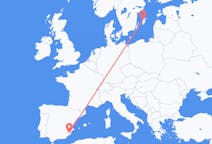 Lennot Visbystä, Ruotsi Murciaan, Espanja