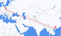 Flug frá Zhanjiang, Kína til Pardubice, Tékklandi
