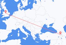 Flyreiser fra Jerevan, til Birmingham