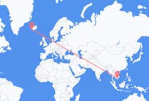 Flyrejser fra Ho Chi Minh-byen til Reykjavík