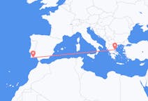 Flyrejser fra Faro District, Portugal til Volos, Grækenland
