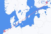 Flyreiser fra Amsterdam, Nederland til Villmanstrand, Finland