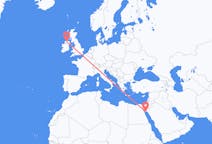 Flug frá Sharm El Sheikh, Egyptalandi til Derry, Norður-Írlandi