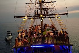 Pirate Boat Tour With Foam Party in Alanya