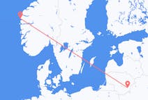 出发地 立陶宛维尔纽斯目的地 挪威弗盧勒的航班