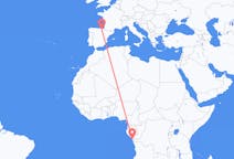 Flyreiser fra Pointe-Noire, Kongo-Brazzaville til Vitoria, Spania