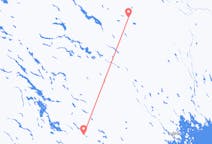 Flyreiser fra Gällivare, Sverige til Arvidsjaur, Sverige