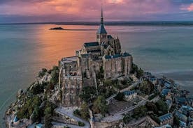 Abdij van Mont Saint-Michel Gereserveerde toegang en audiogids