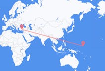 Flüge von Kosrae, Mikronesien nach Konya, die Türkei